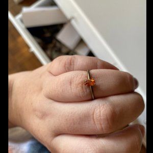 1 Carat Coffin Gems Ring, Size 7, Color Samhain.